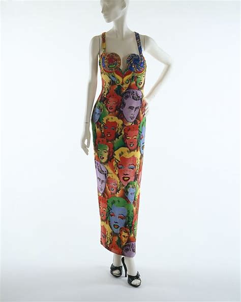 pop art versace gianni dress|versace evening dresses.